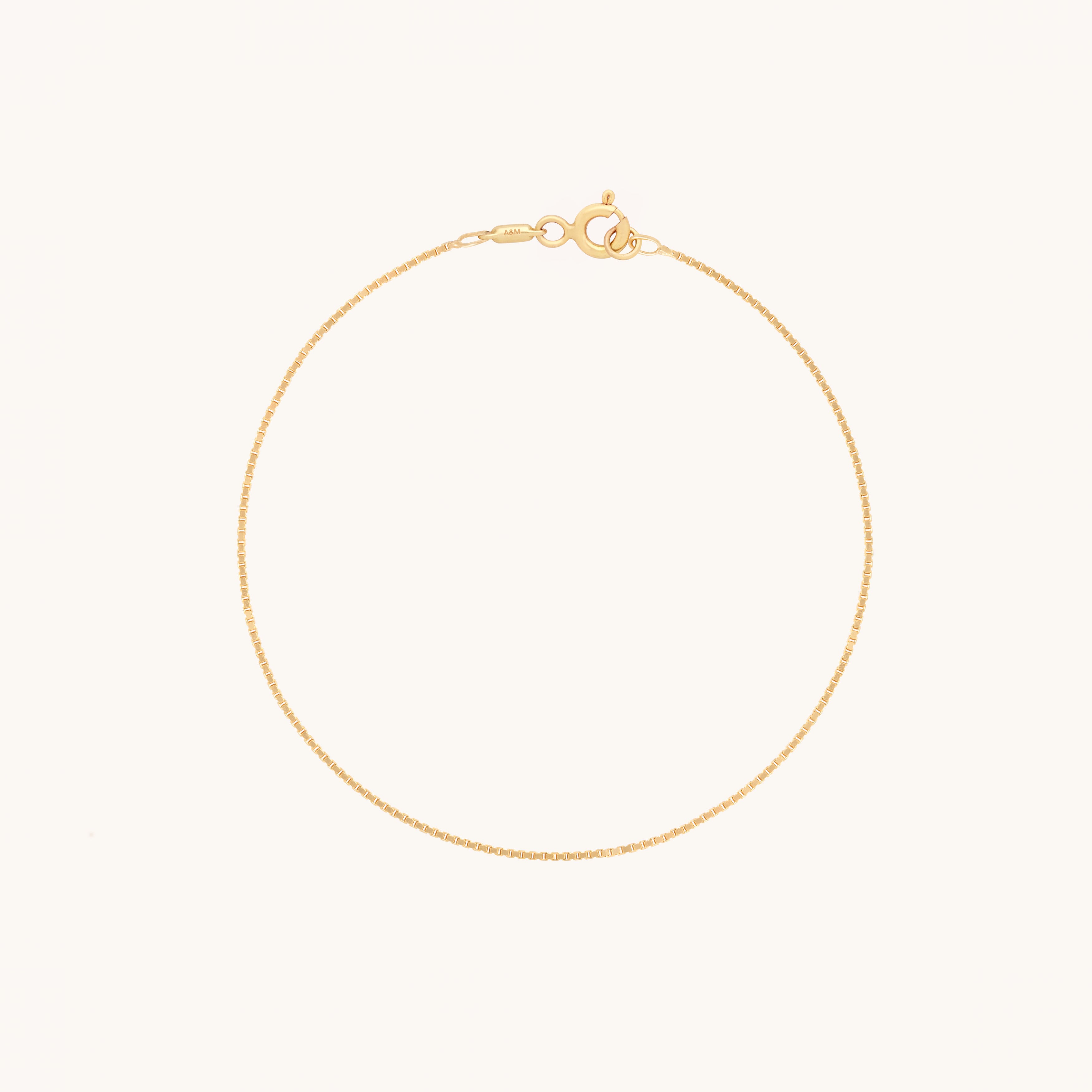 Shoreditch Chain Bracelet in Solid Gold-Astrid & Miyu