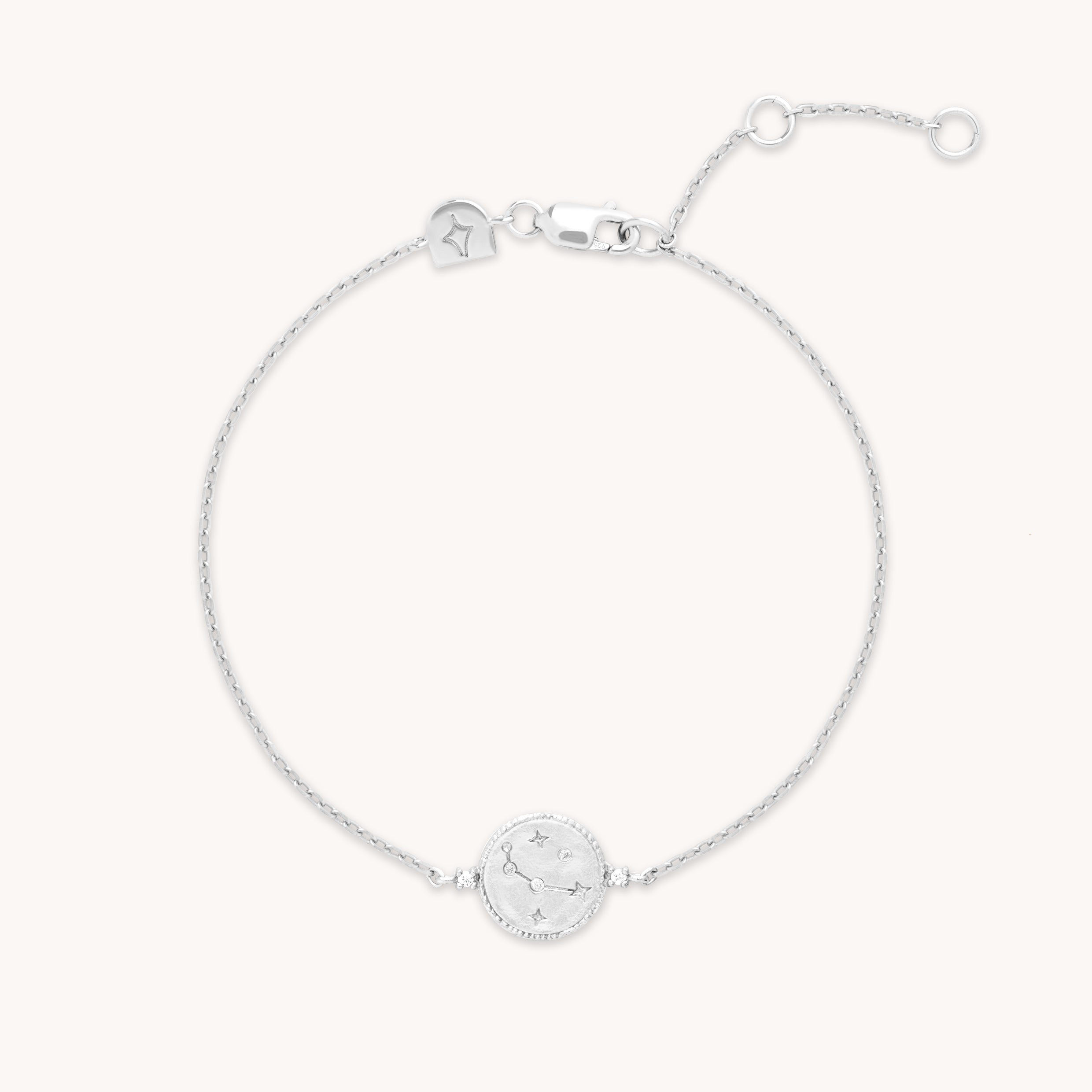 Aries Jewellery - Aries Zodiac Bracelet in Silver - Zodiac - Astrid & Miyu