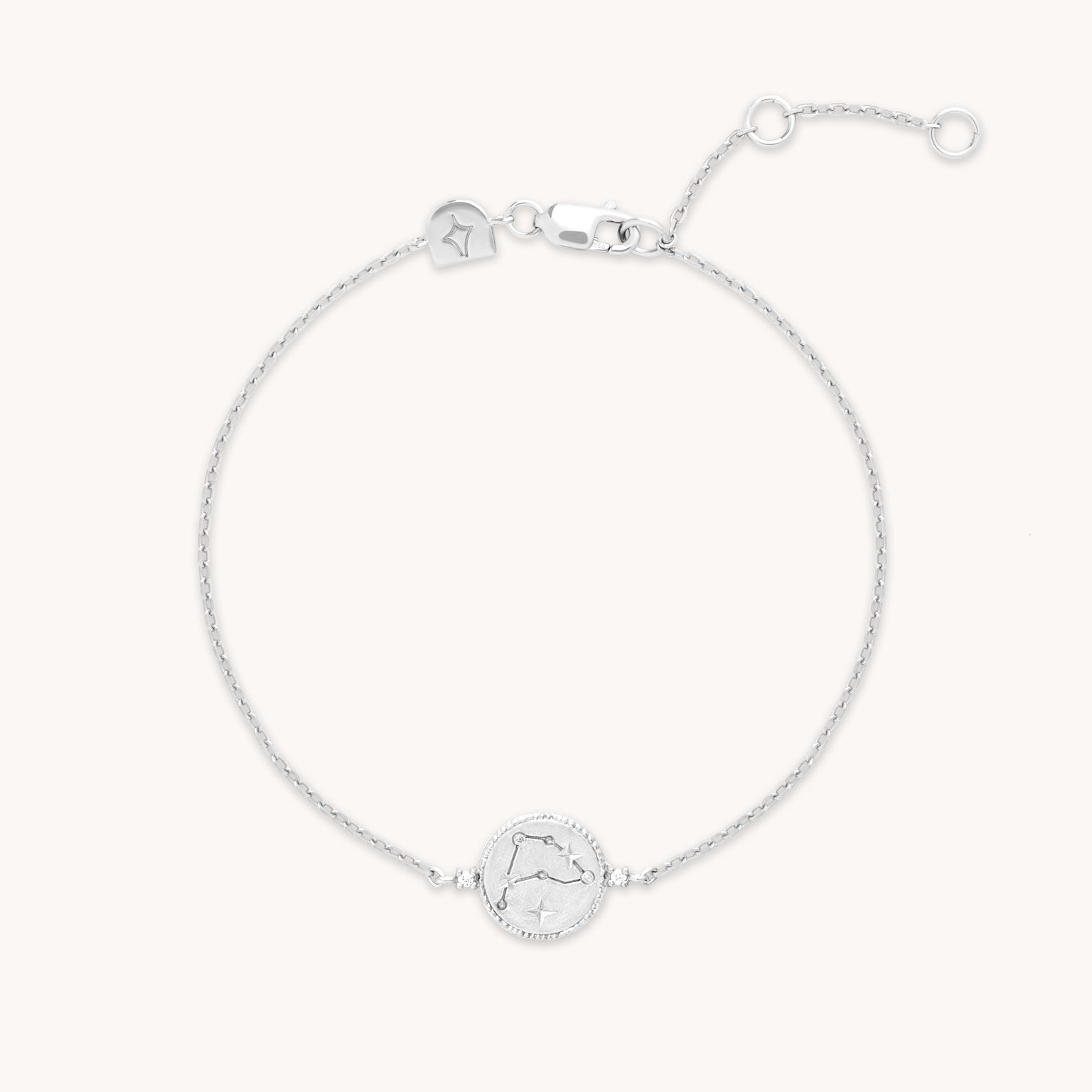 Bracelets - Capricorn Zodiac Bracelet in Silver - Zodiac - Astrid & Miyu