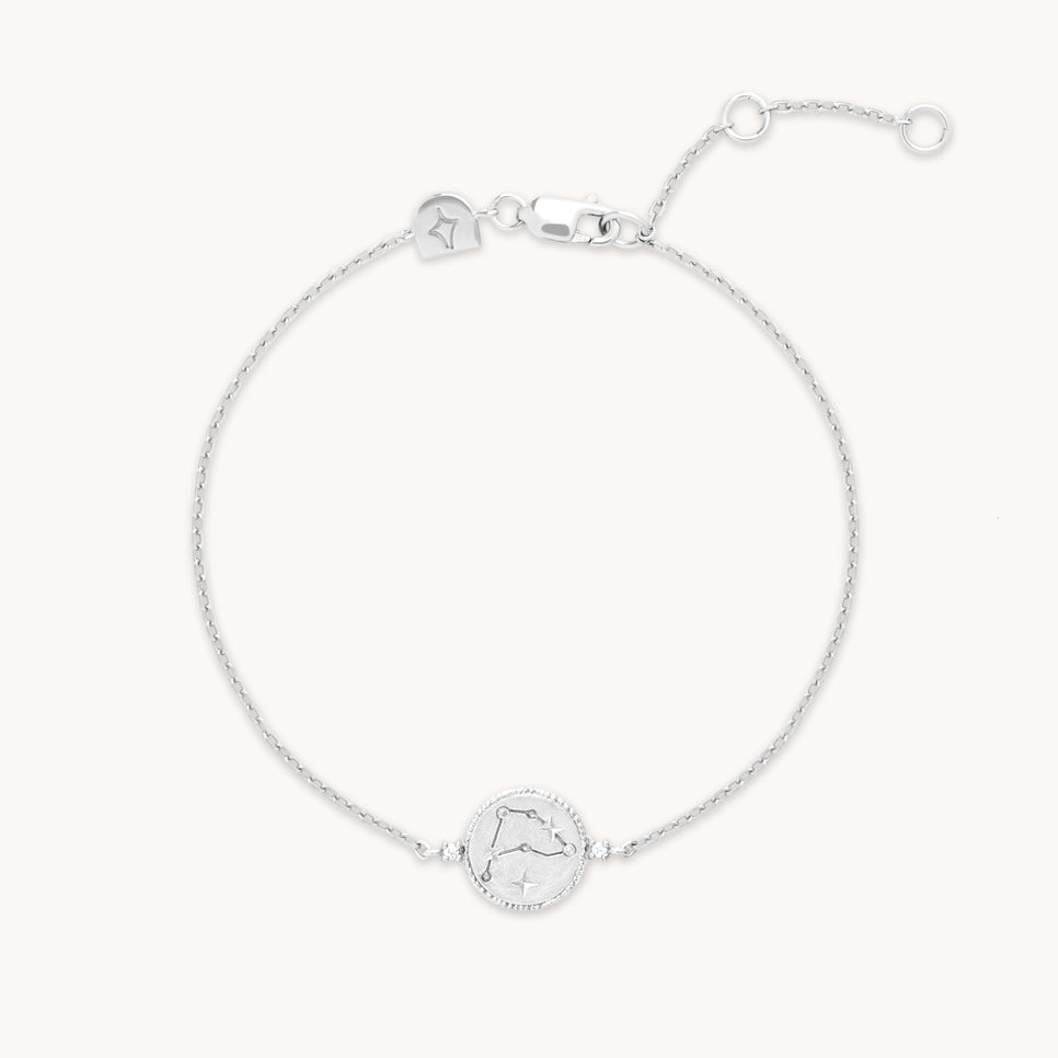 Bracelets - Capricorn Zodiac Bracelet in Silver - Zodiac - Astrid & Miyu