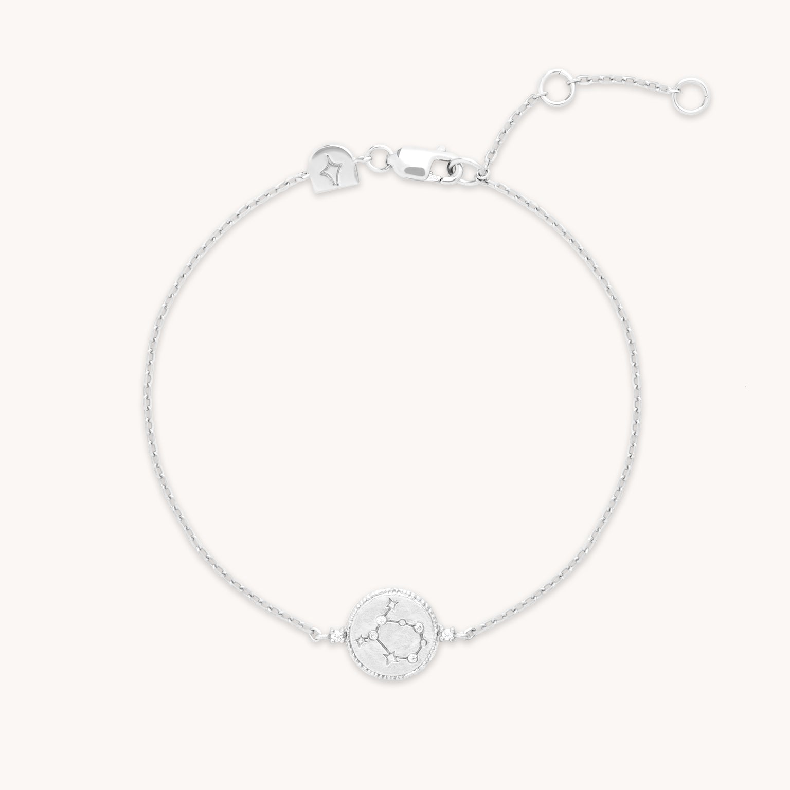 Bracelets - Gemini Zodiac Bracelet in Silver - Zodiac - Astrid & Miyu