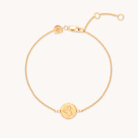 18k Gold Plated Jewellery - Leo Zodiac Bracelet in Gold - Zodiac - Astrid & Miyu
