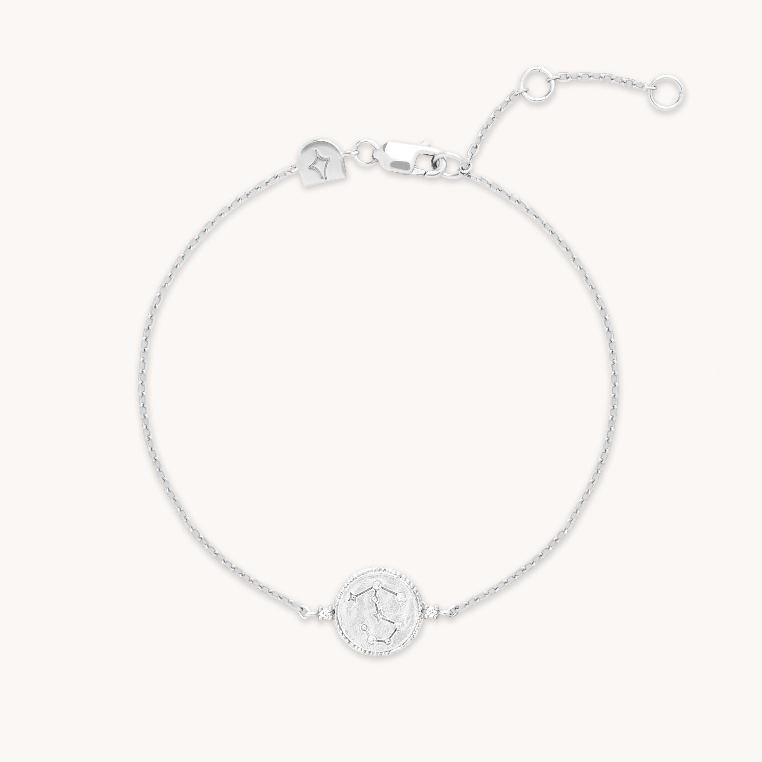 Bracelets - Scorpio Zodiac Bracelet in Silver - Zodiac - Astrid & Miyu