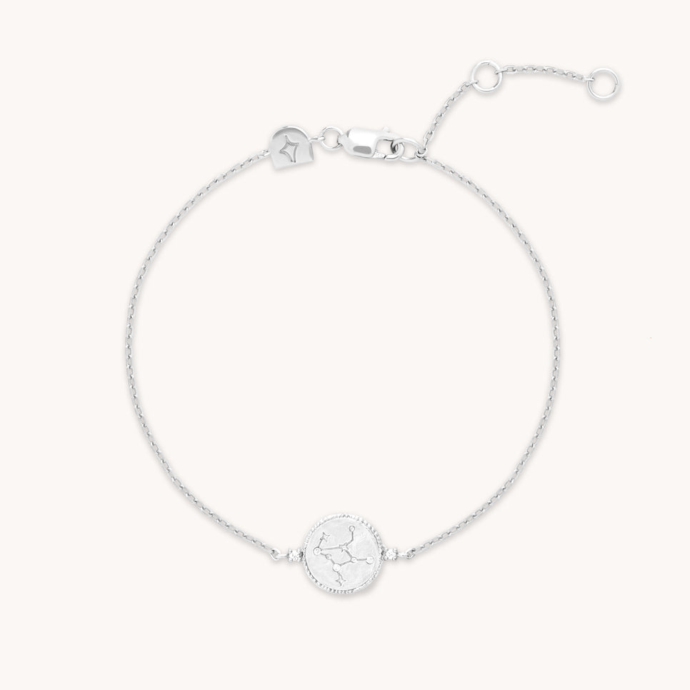 Bracelets - Virgo Zodiac Bracelet in Silver - Zodiac - Astrid & Miyu