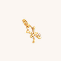18k Gold Plated Jewellery - Pisces Zodiac Talisman Charm in Gold - Talisman Charm - Astrid & Miyu