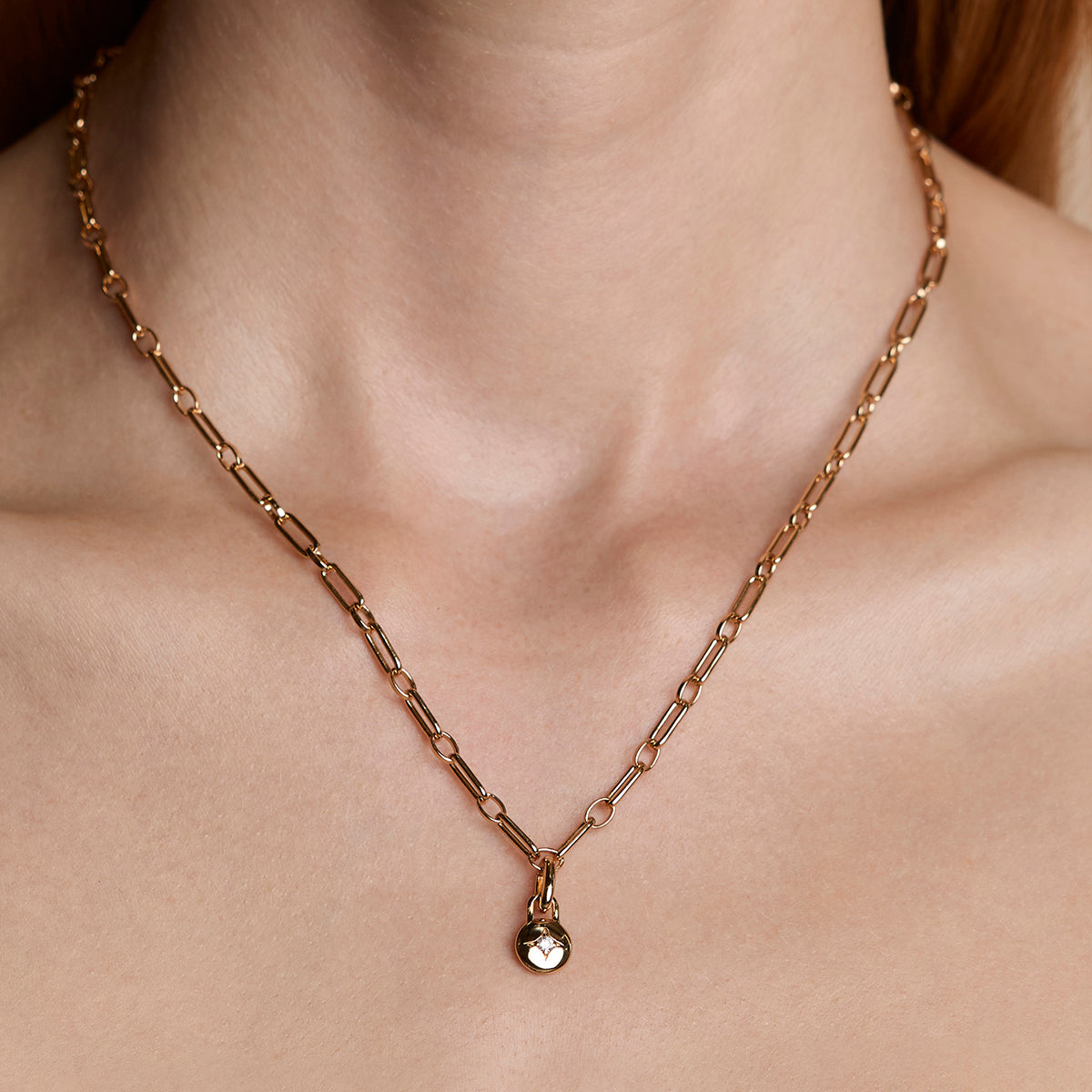 Crystal Clip Charm in Gold-Astrid & Miyu