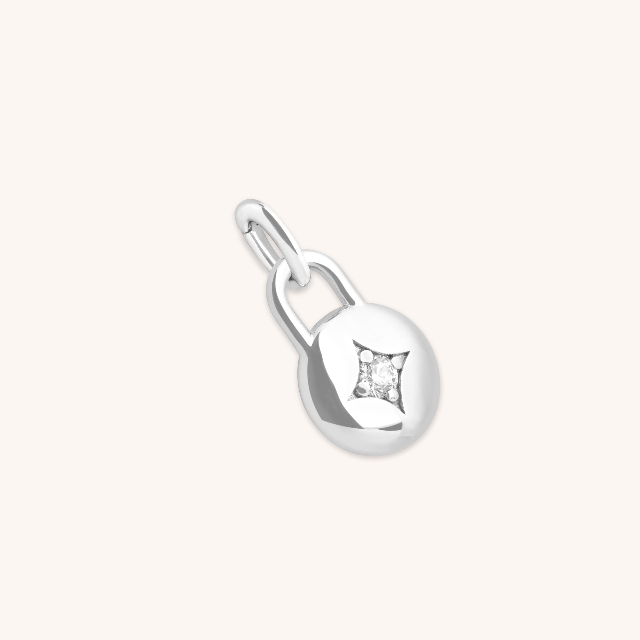 Crystal Clip Charm in Silver-Astrid & Miyu