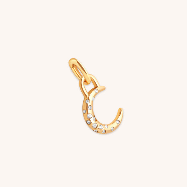 Moon Scatter Clip Charm in Gold-Astrid & Miyu