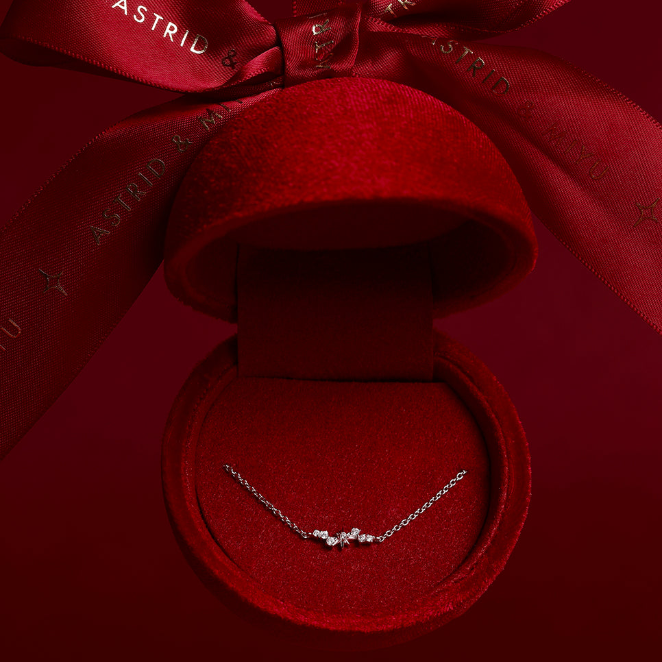 Star Bracelet Ornament Bauble in Silver-Astrid & Miyu