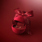 Illusion Huggies Ornament Bauble in Gold-Astrid & Miyu