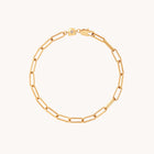 Bold Piccadilly Chain Bracelet in Gold-Astrid & Miyu