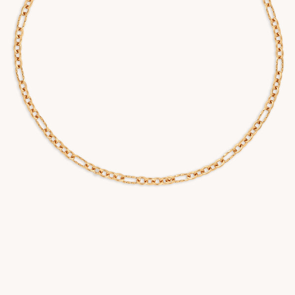 Bold Chain Necklace in Gold-Astrid & Miyu