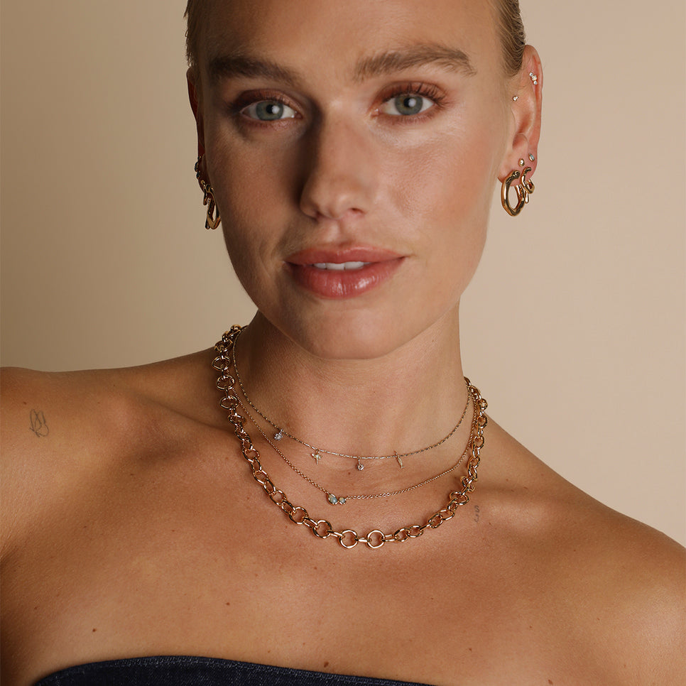 Fish Charm 9k Gold-Astrid & Miyu