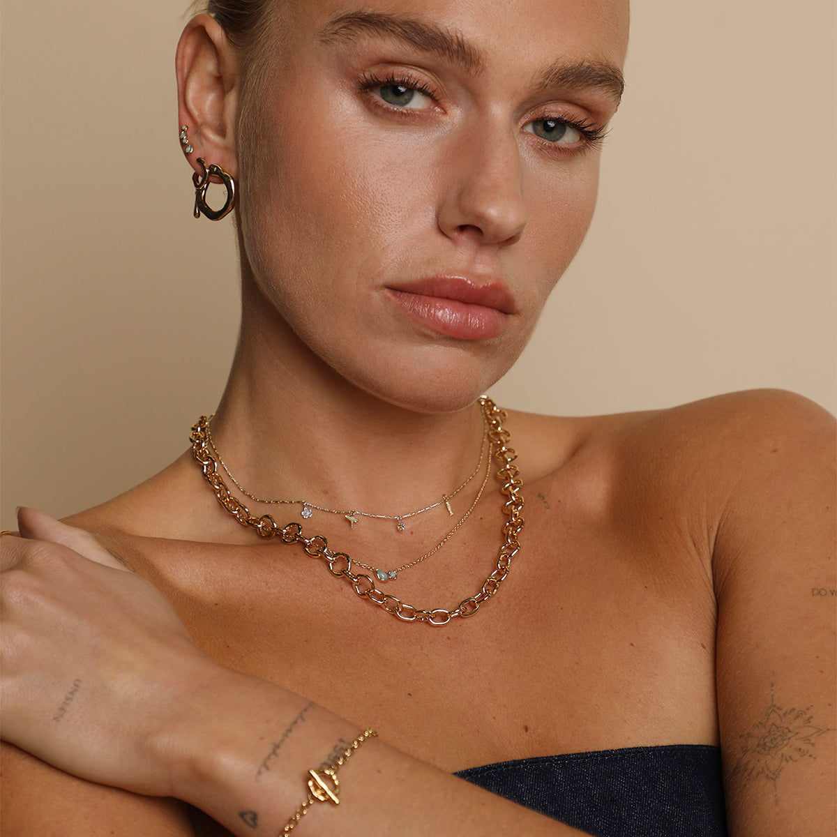 Fish Charm 9k Gold-Astrid & Miyu