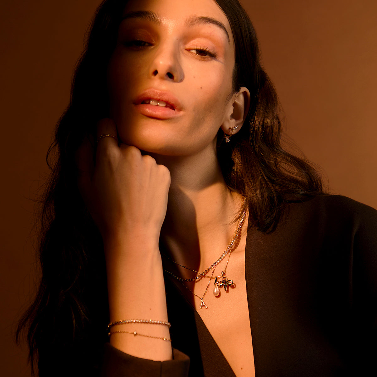 A&M x Hertility Uterus Charm in Gold-Astrid & Miyu