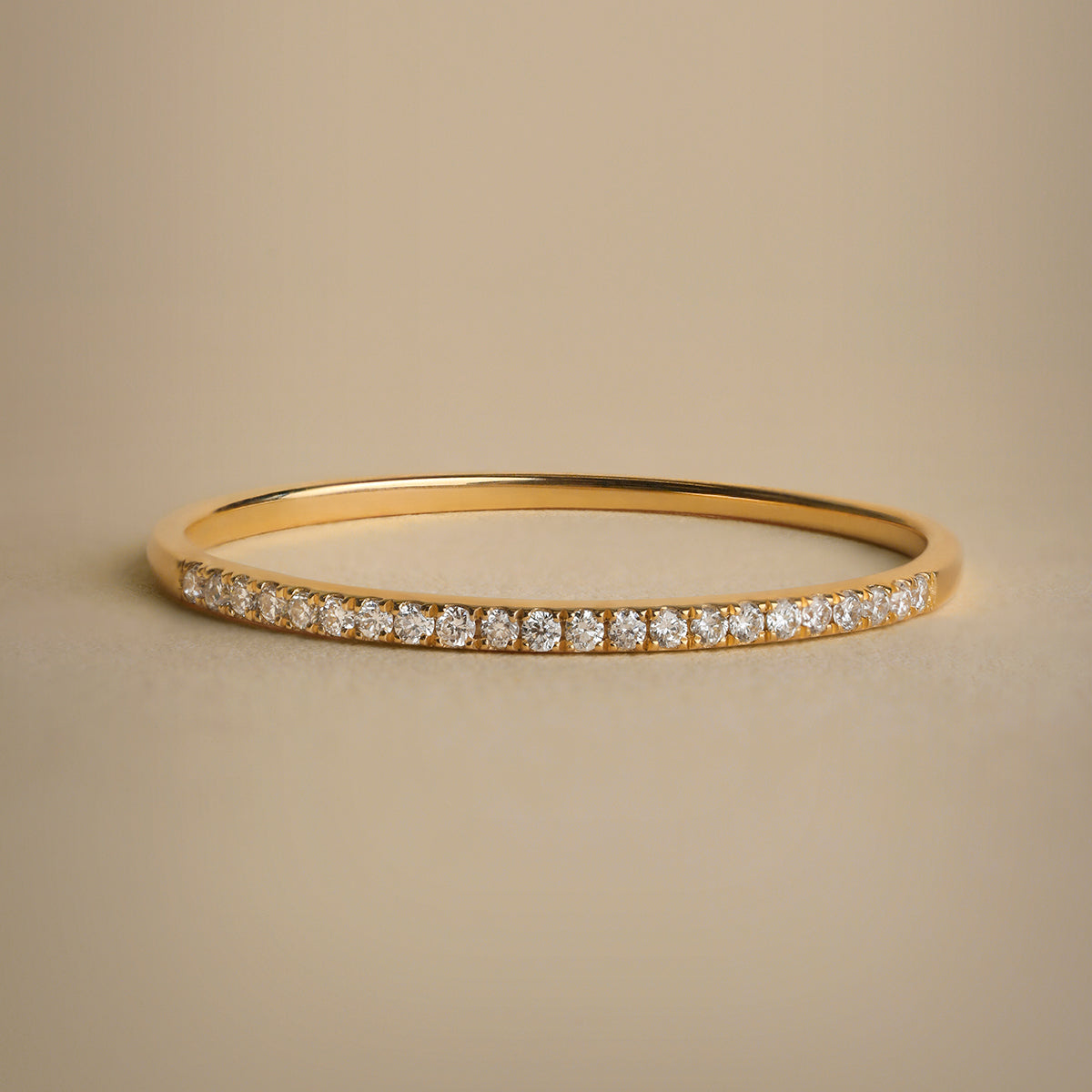 Diamond Eternity Ring in Solid Gold-Astrid & Miyu