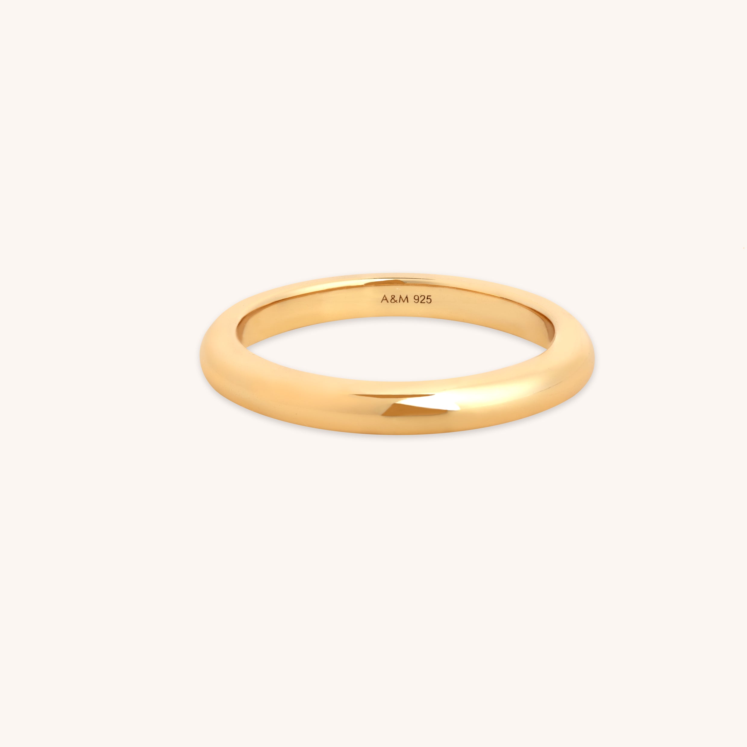 Essential Stacking Ring in Gold-Astrid & Miyu