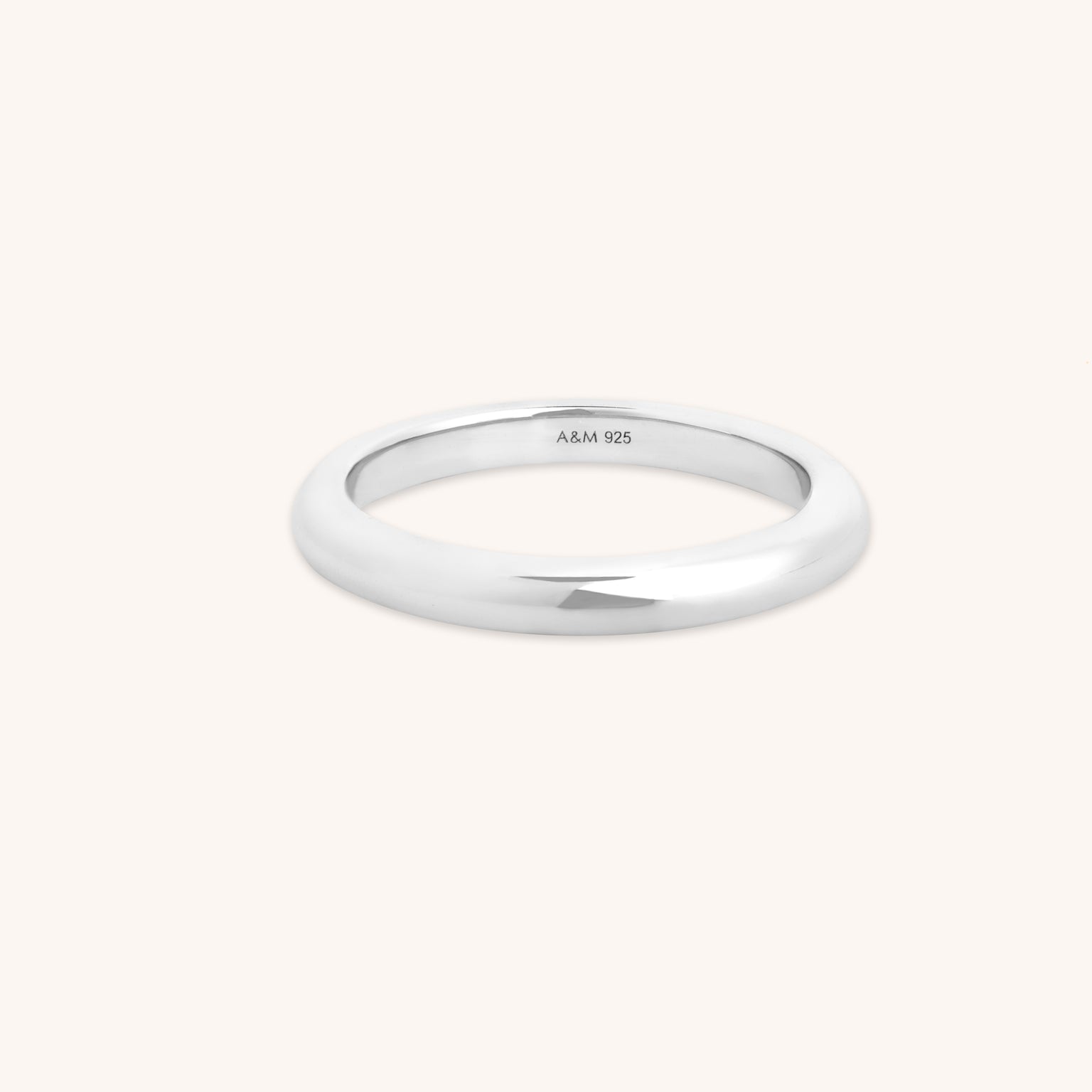 Essential Stacking Ring in Silver-Astrid & Miyu
