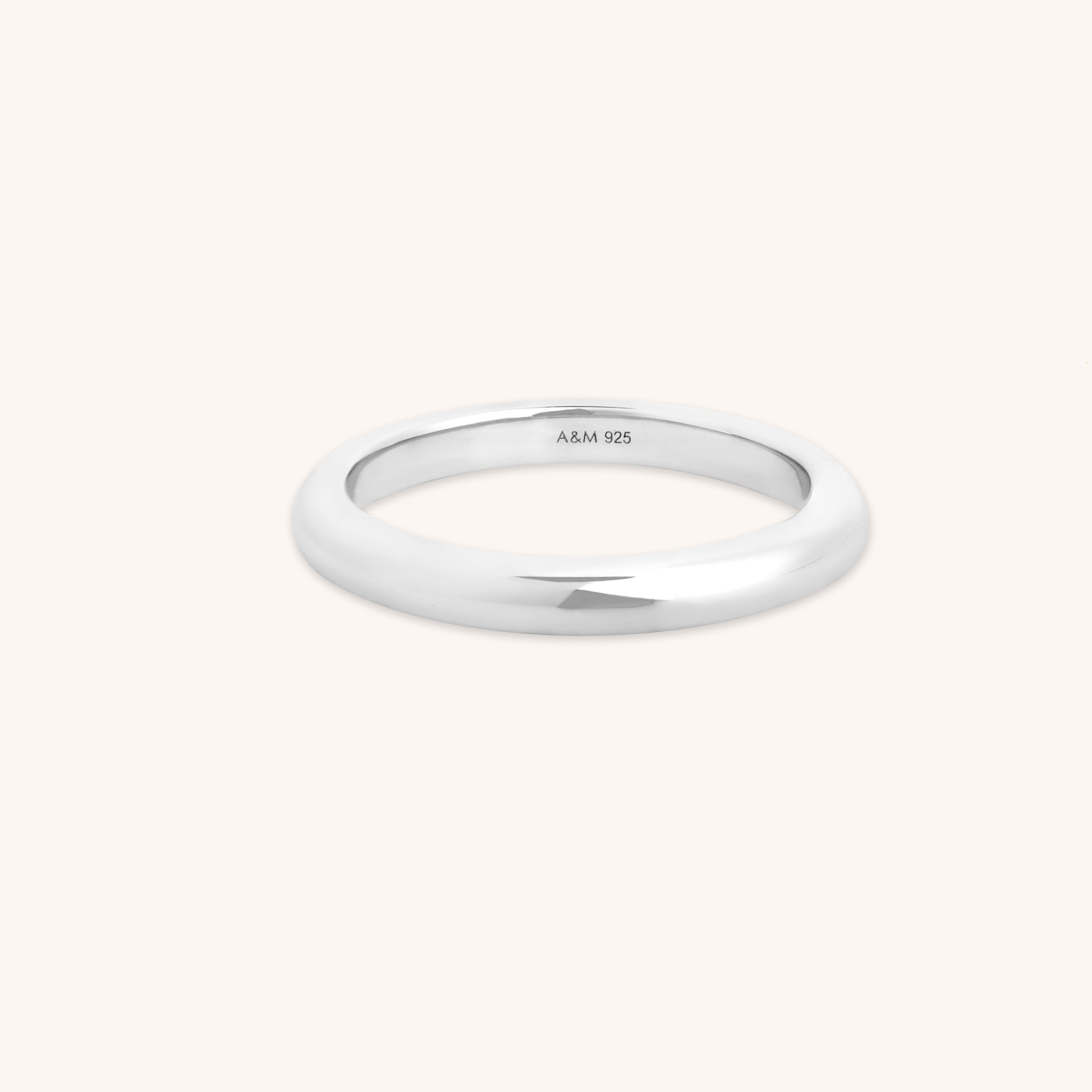 Essential Stacking Ring in Silver-Astrid & Miyu