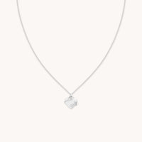 Eternity Collection - Heart & Snake Pendant Necklace in Silver - Pendant Necklace - Astrid & Miyu