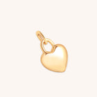 18k Gold Plated Jewellery - Love Heart Talisman Charm in Gold - Talisman Charm - Astrid & Miyu