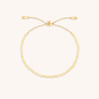 Citrine November Beaded Bracelet in Solid Gold-Astrid & Miyu