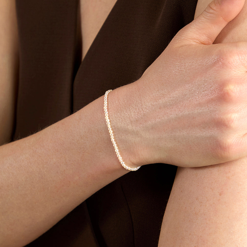 Pearl Beaded Bracelet-Astrid & Miyu