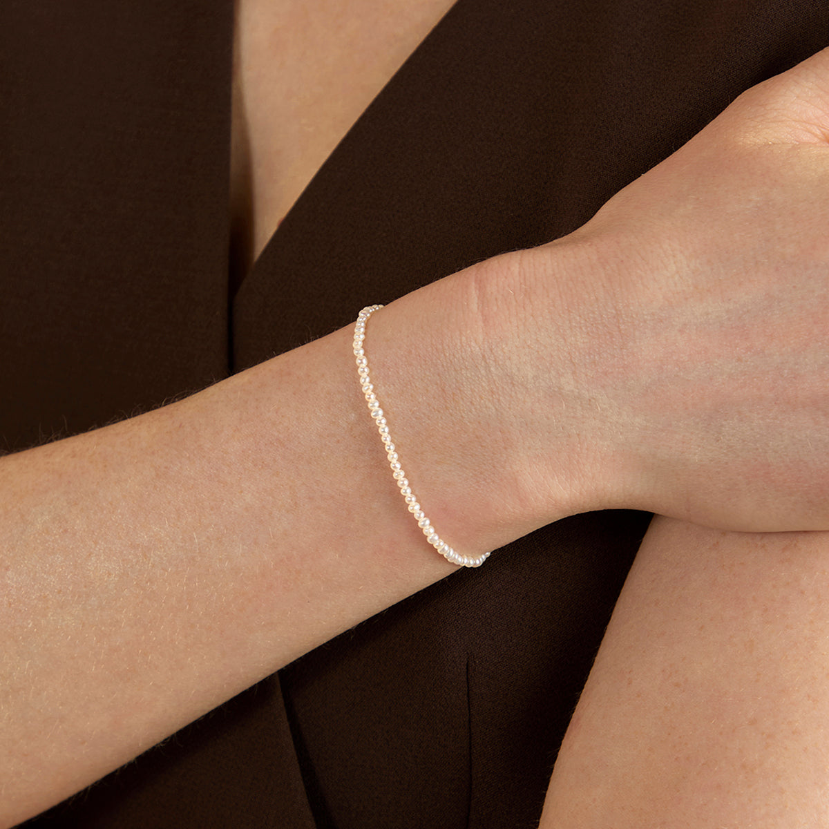 Pearl Beaded Bracelet-Astrid & Miyu