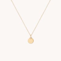 Lab Diamond Engravable Pendant Necklace-Astrid & Miyu