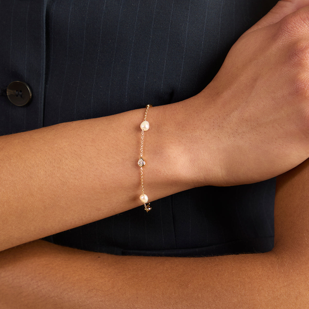 Molten Charm Bracelet-Astrid & Miyu