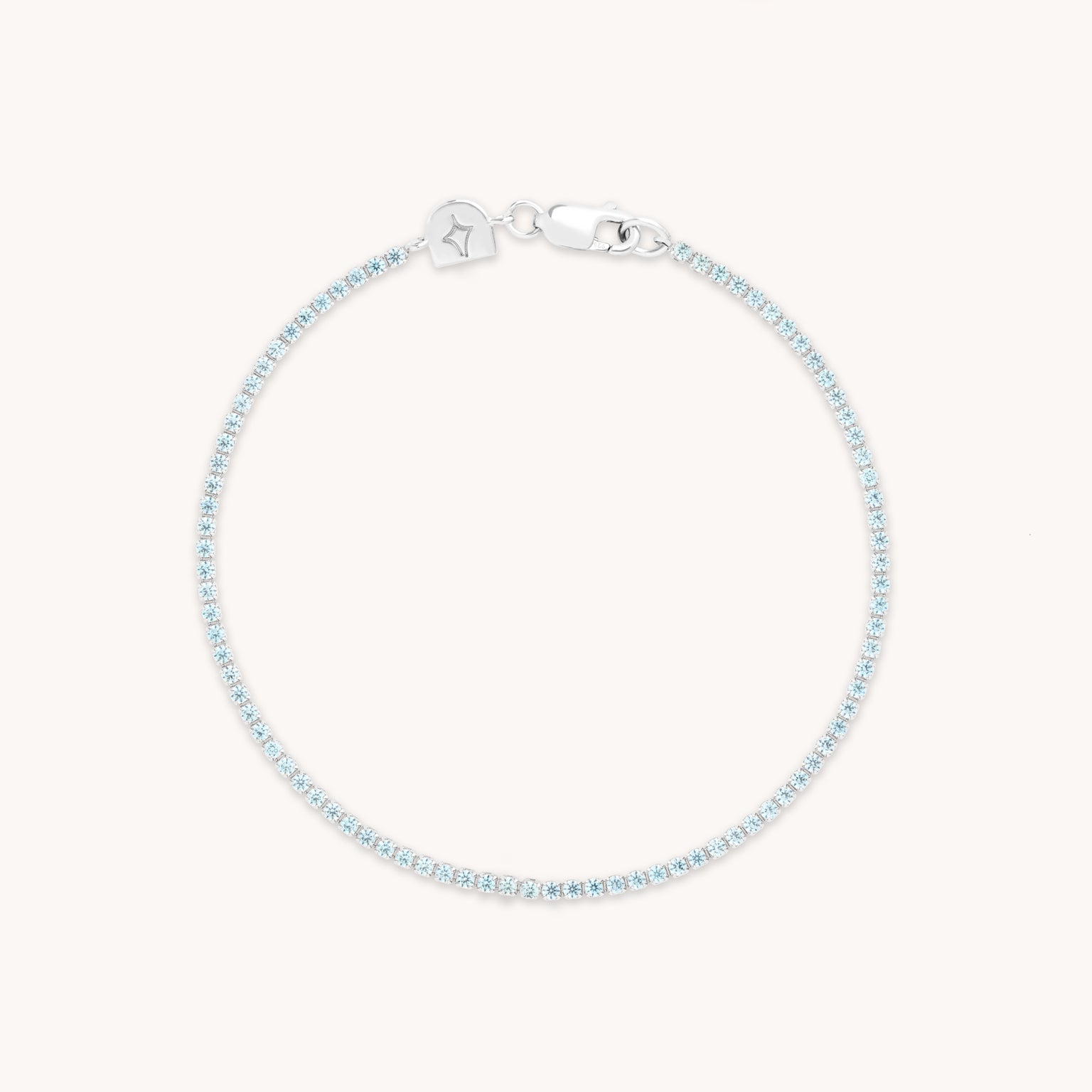 Blue Tennis Bracelet-Astrid & Miyu