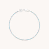 Blue Tennis Bracelet-Astrid & Miyu