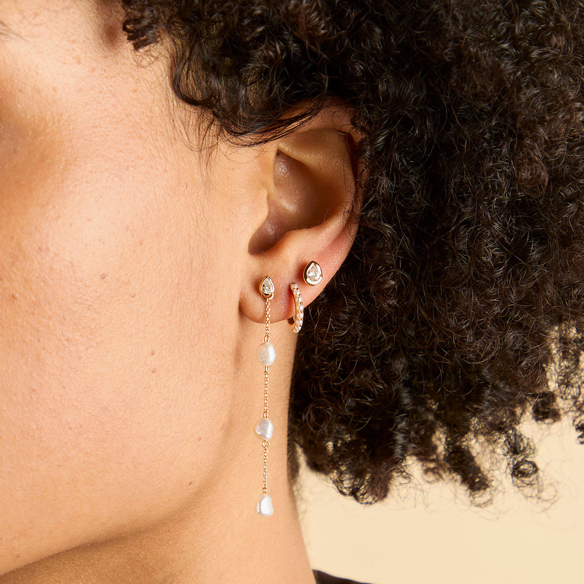 Pearl Hoop 8mm-Astrid & Miyu