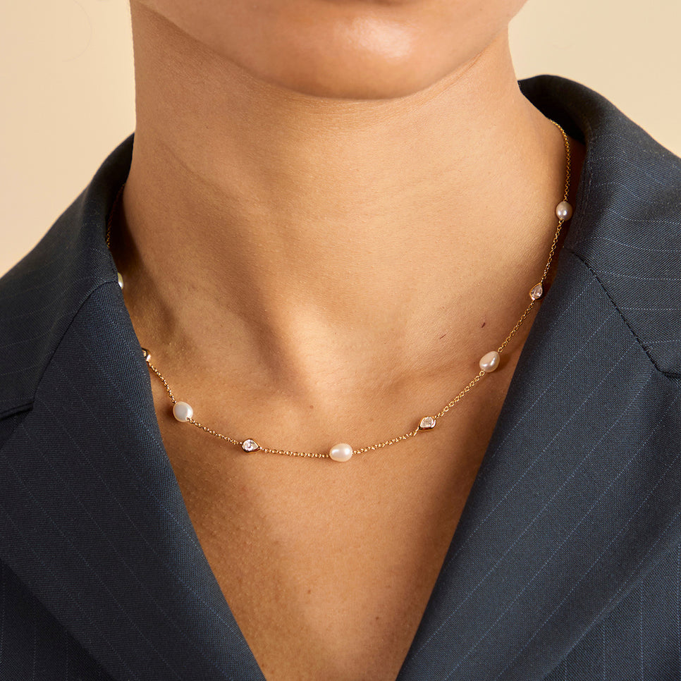 Molten Charm Necklace-Astrid & Miyu