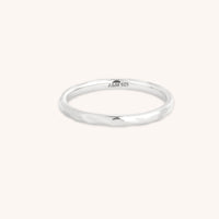 Molten Texture Band Ring-Astrid & Miyu