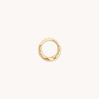 Molten Daith Ring in Solid Gold-Astrid & Miyu