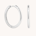 Essential Large Hoops in Silver-Astrid & Miyu