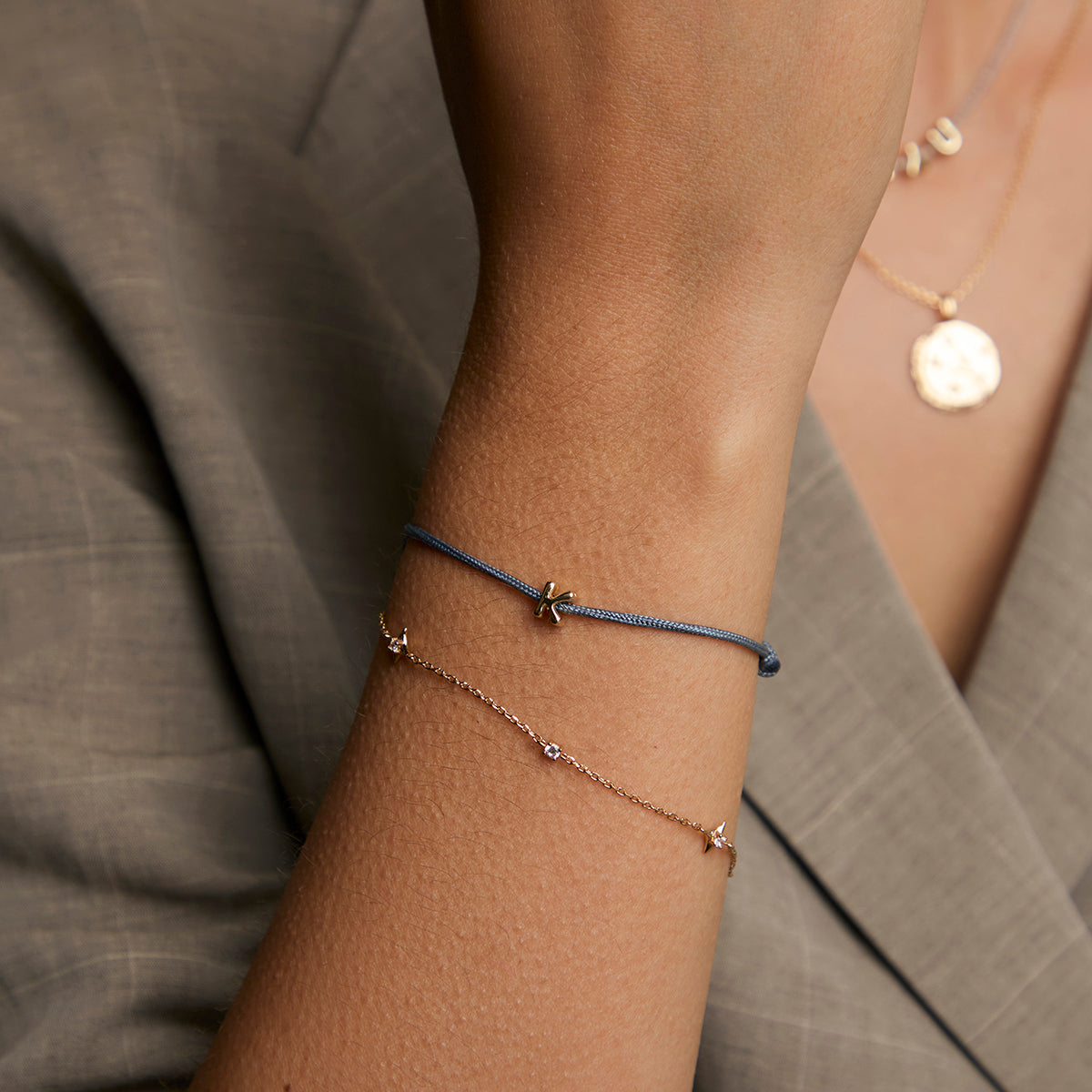 Story Strand Bracelet in Blue-Astrid & Miyu