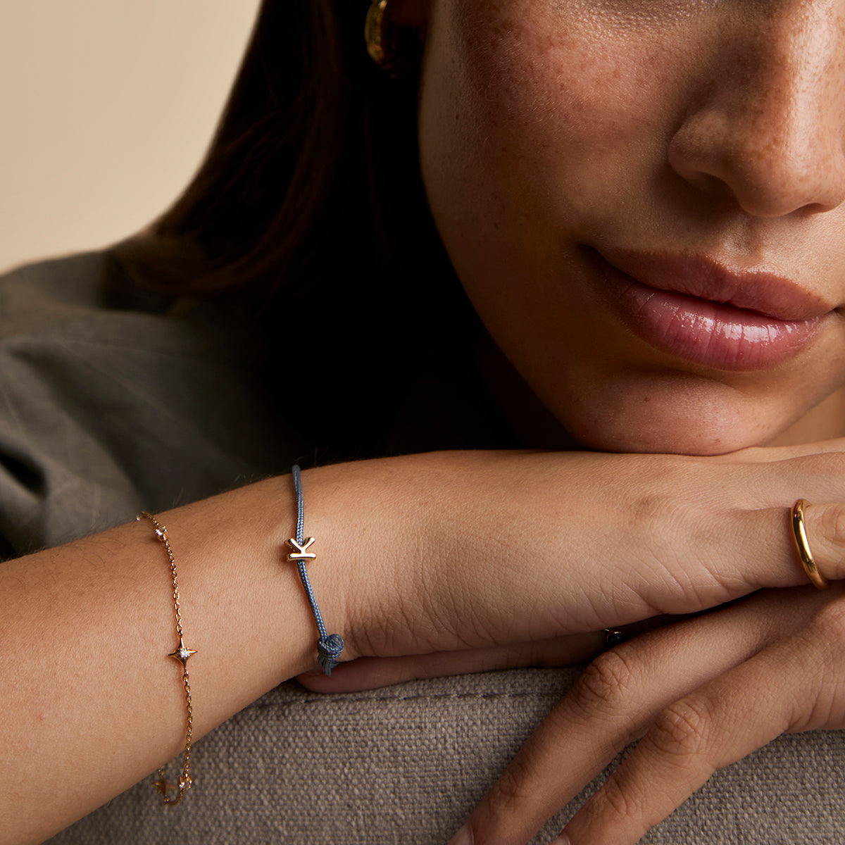 Story Strand Bracelet in Blue-Astrid & Miyu