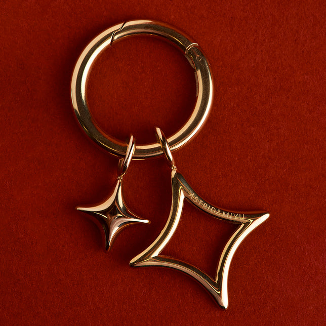 Cosmic Keyring Charm-Astrid & Miyu