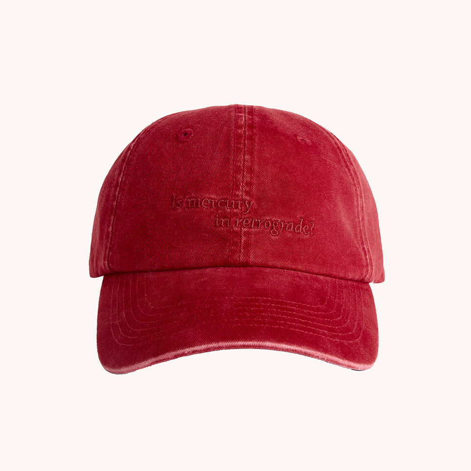 Mercury in Retrograde Cap in Red-Astrid & Miyu
