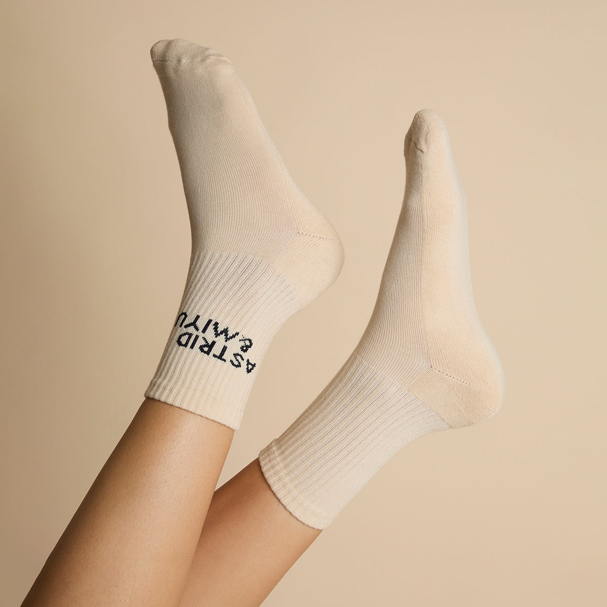 Festive Socks in Pearl Blush-Astrid & Miyu