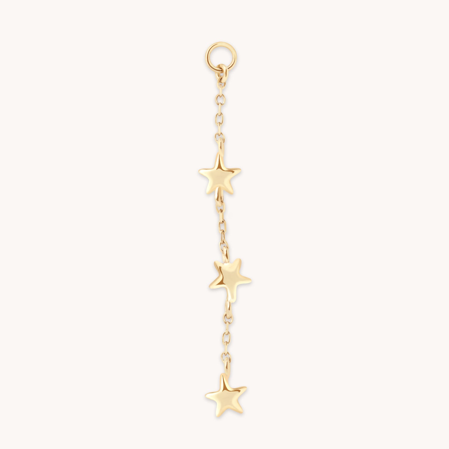 Multi Star Piercing Chain in Solid Gold-Astrid & Miyu