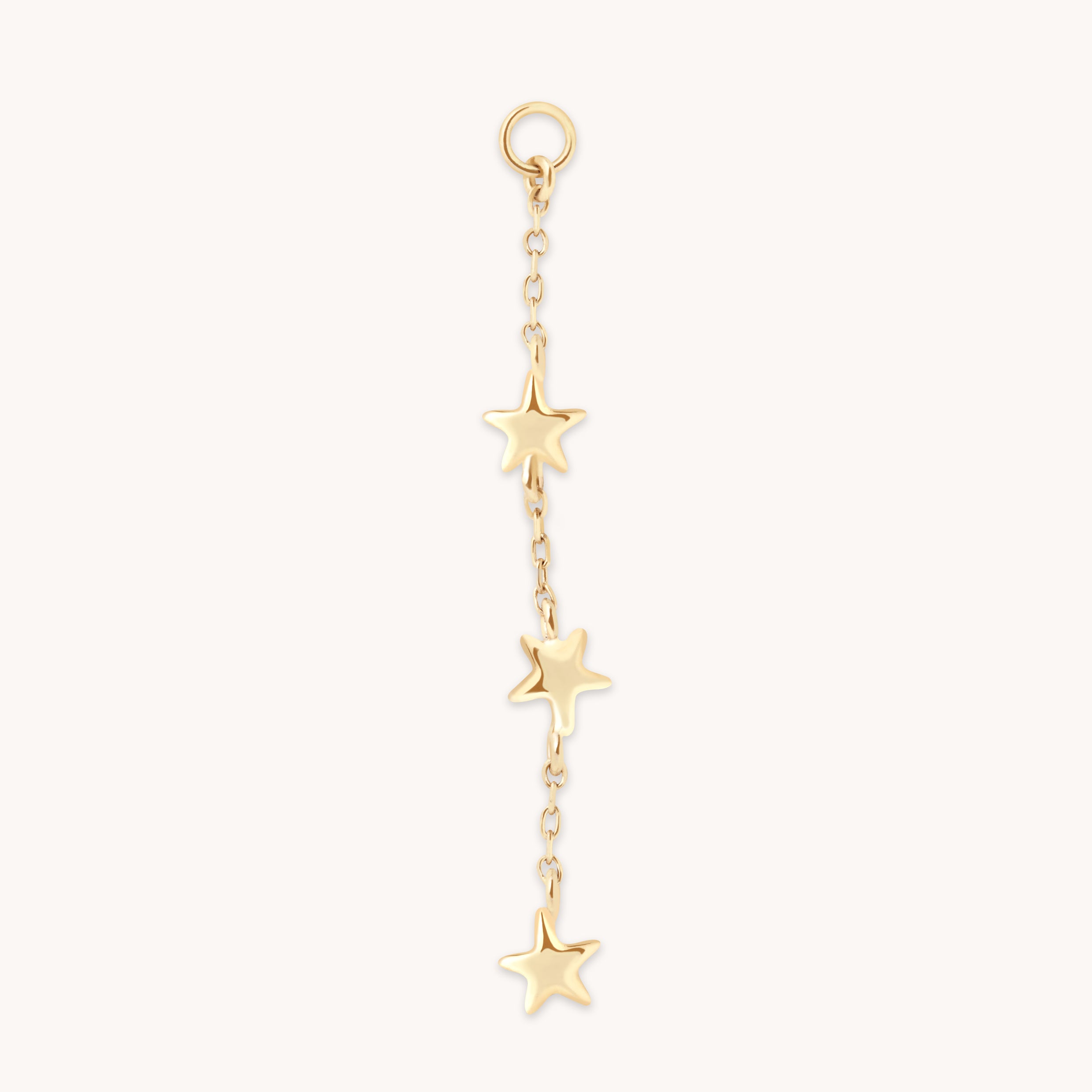 Multi Star Piercing Chain in Solid Gold-Astrid & Miyu