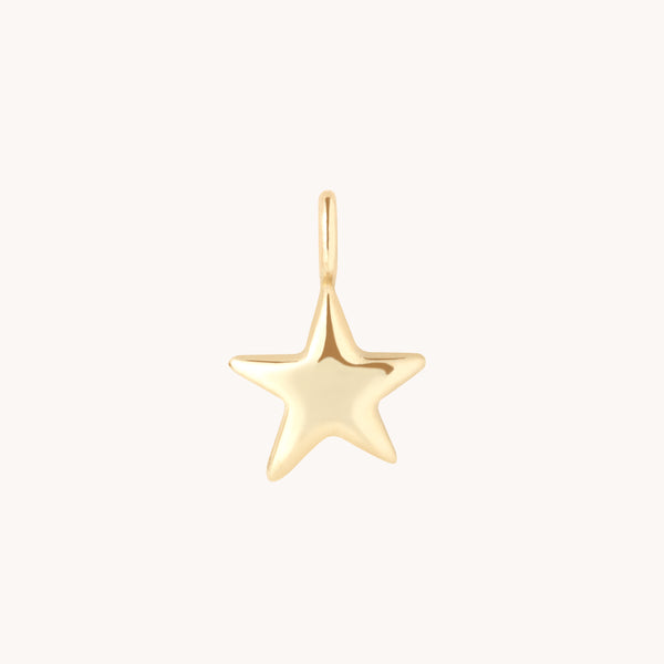 Star Charm 9k Gold