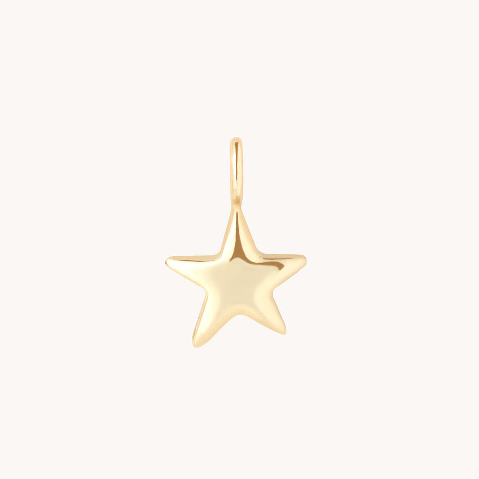 Star Charm 9k Gold-Astrid & Miyu