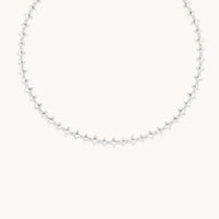 Cosmic Star Chain Necklace in Silver-Astrid & Miyu