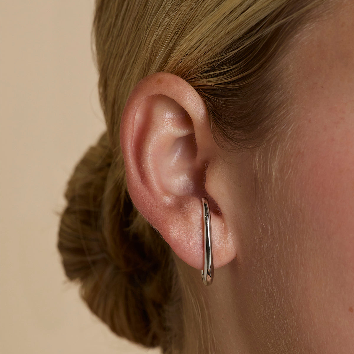 Orbit Dome Stud in Silver-Astrid & Miyu