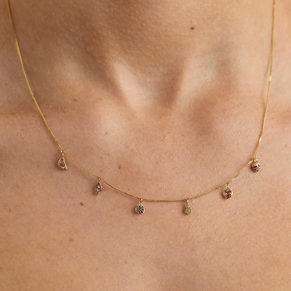 Peach Charm 9k Gold-Astrid & Miyu