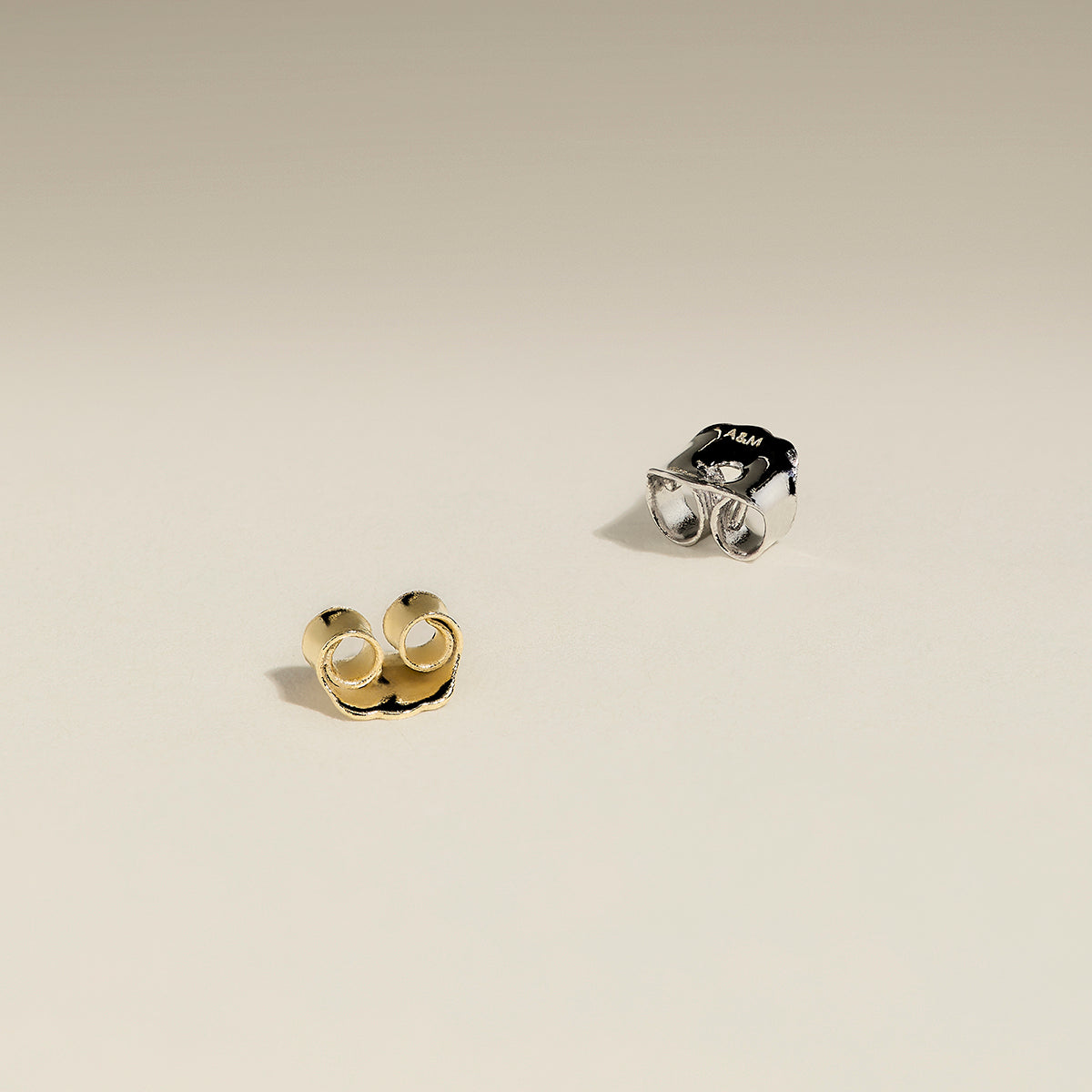 Butterfly Earring Back in Solid Gold-Astrid & Miyu